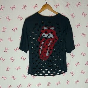 Free People Daydreamer Gray Tee